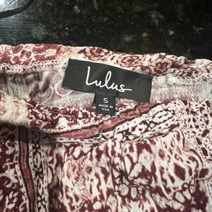 LULUS lightweight Paisley , summer set
